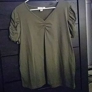 V neck t shirt..